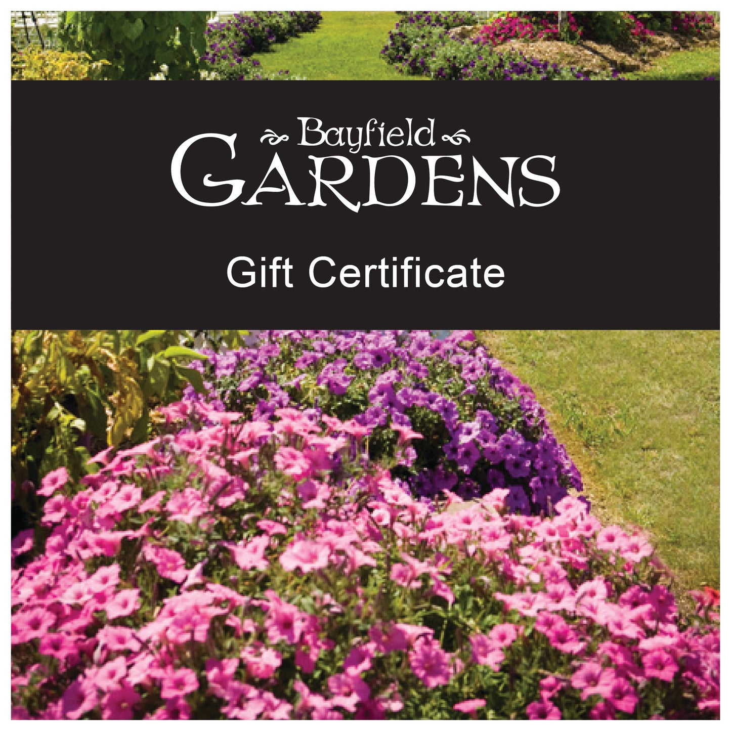 Online Gift Card for Bayfield Gardens